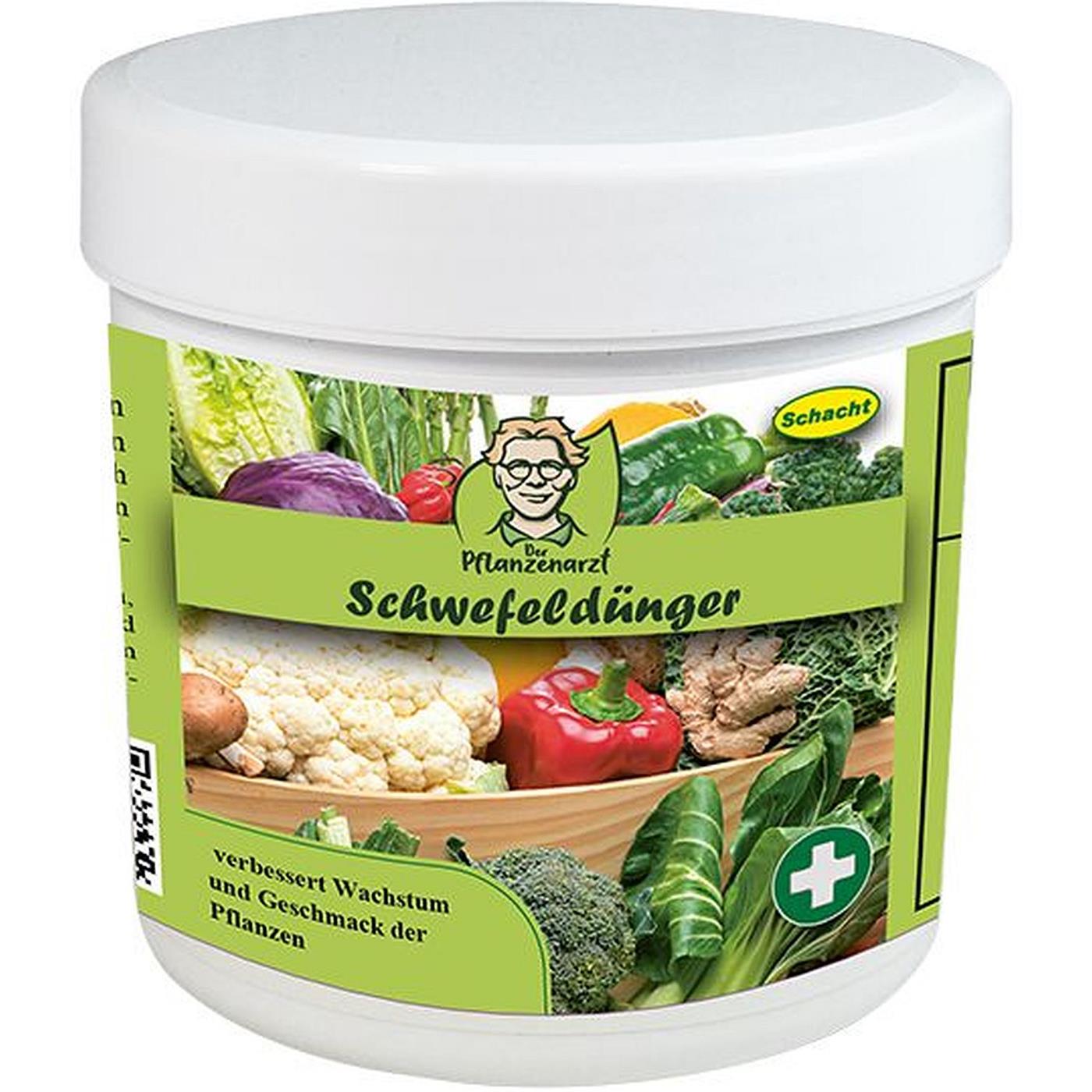 Schacht Pflanzenarzt Schwefeldünger verbessert Wachstum und Geschmack ...