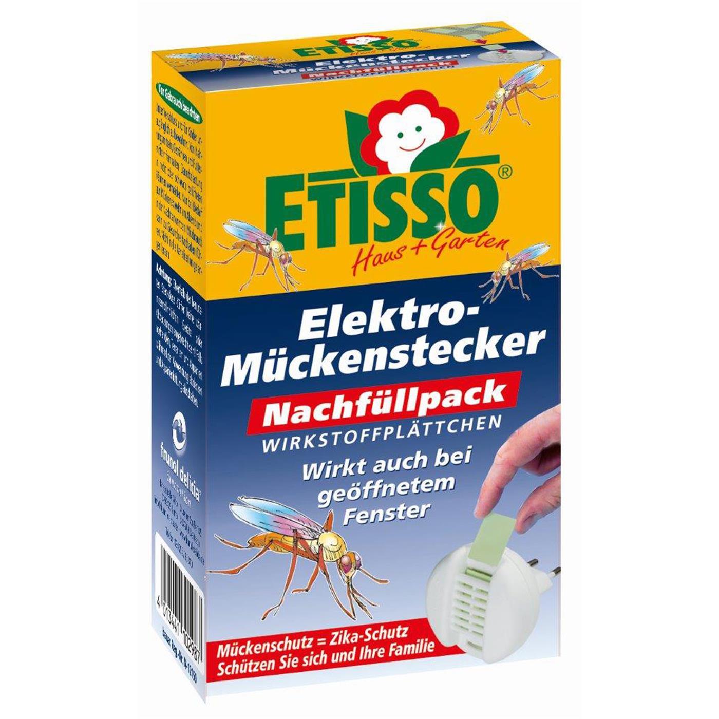 Etisso Elektro Mückenstecker Nachfüllpack 20 Plättchen