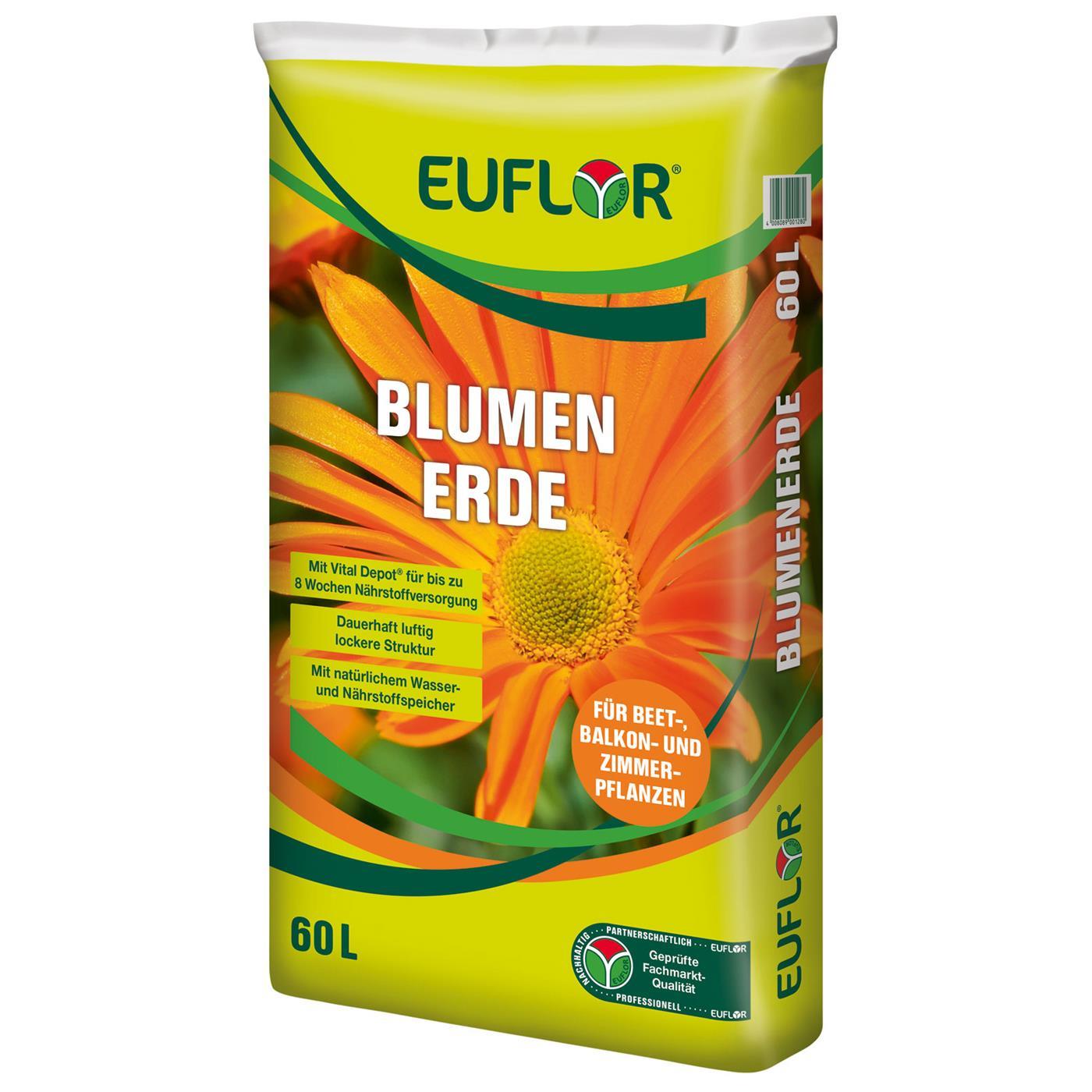 EUFLOR Blumenerde 60 Liter