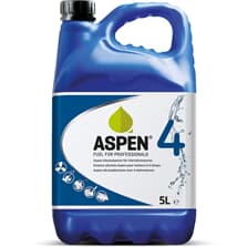 Aspen 2 Takt Gemisch Sonderkraftstoff Alkylat Benzin ist mit einem  biologisch abbaubaren 2 Takt Öl gemischt 5 Liter